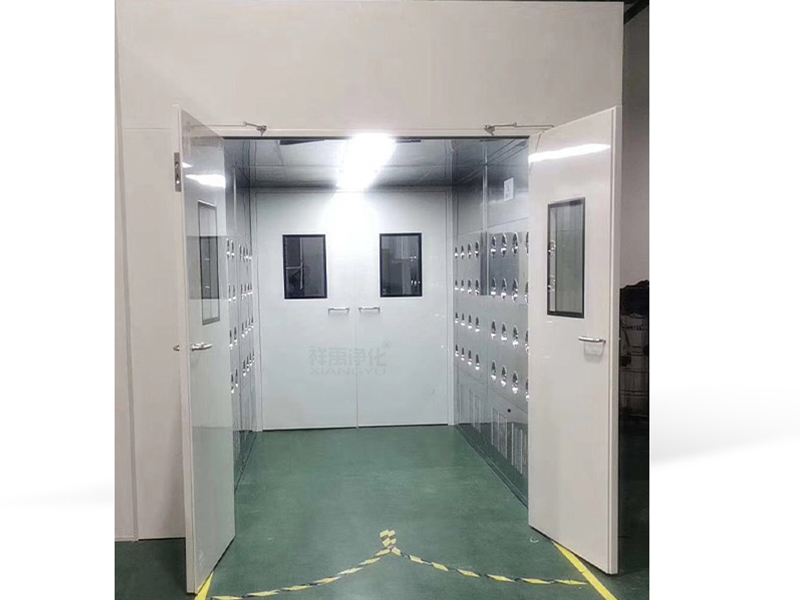 钢质门风淋室通道